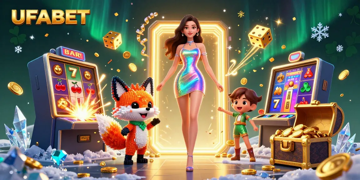 Engage with UFABET's exciting casino adventure featuring vibrant characters and thrilling game elements.