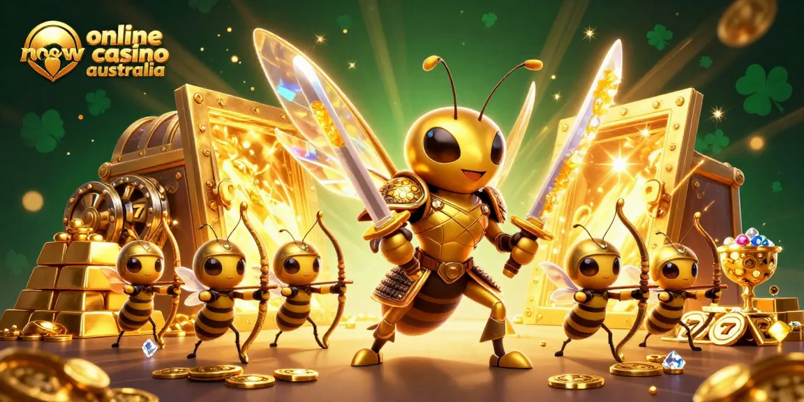 Experience thrilling adventures at a new online casino Australia featuring vibrant prize visuals and exciting gameplay.
